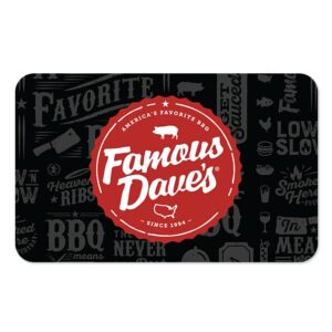 Famous Dave's BBQ eGift Card