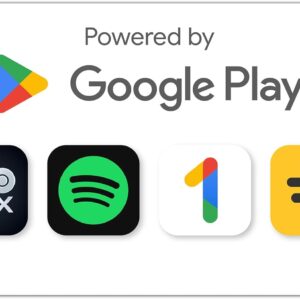 Google Play gift code - new finds, old favorites, one card. Go Play. (Email or Text Message Delivery - US Only)